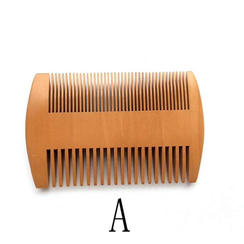 

100pcs Fine & Coarse Tooth Dual Sided Wood Combs Wooden Hair Comb Double Sides Beard Comb for Men