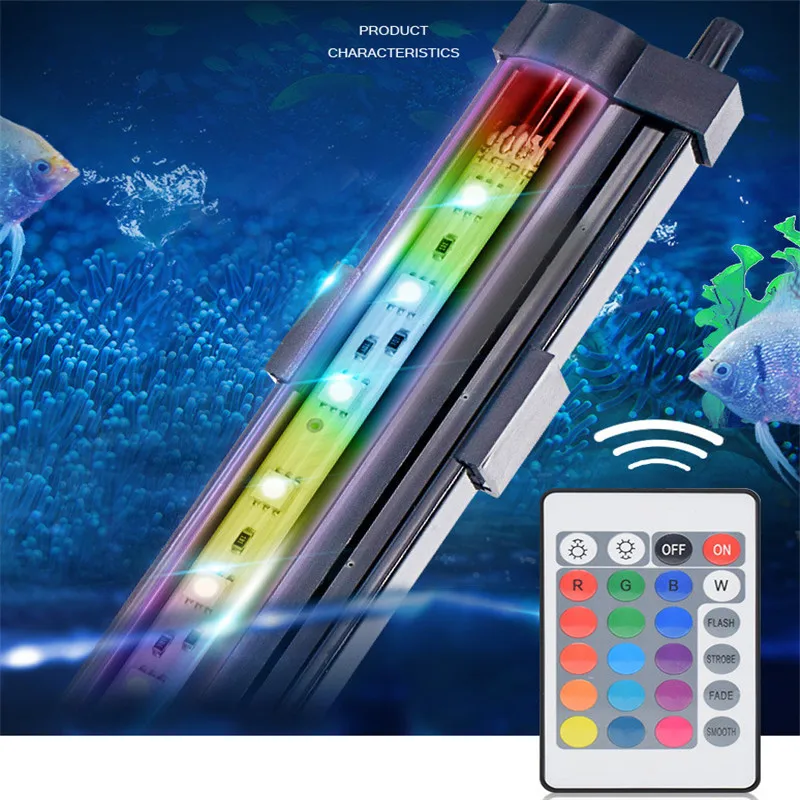 

Aquarium Fish Tank Underwater Submersible Air Bubble Colour Changing LED Light With Controller AC220-240V 50-60Hz