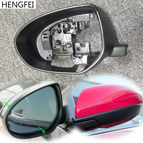 Imagen 1 del producto Marco de espejo retrovisor para Mazda 2, accesorios de coche para Mazda 3 Mazda Axela 6 Atenza 2007-2015