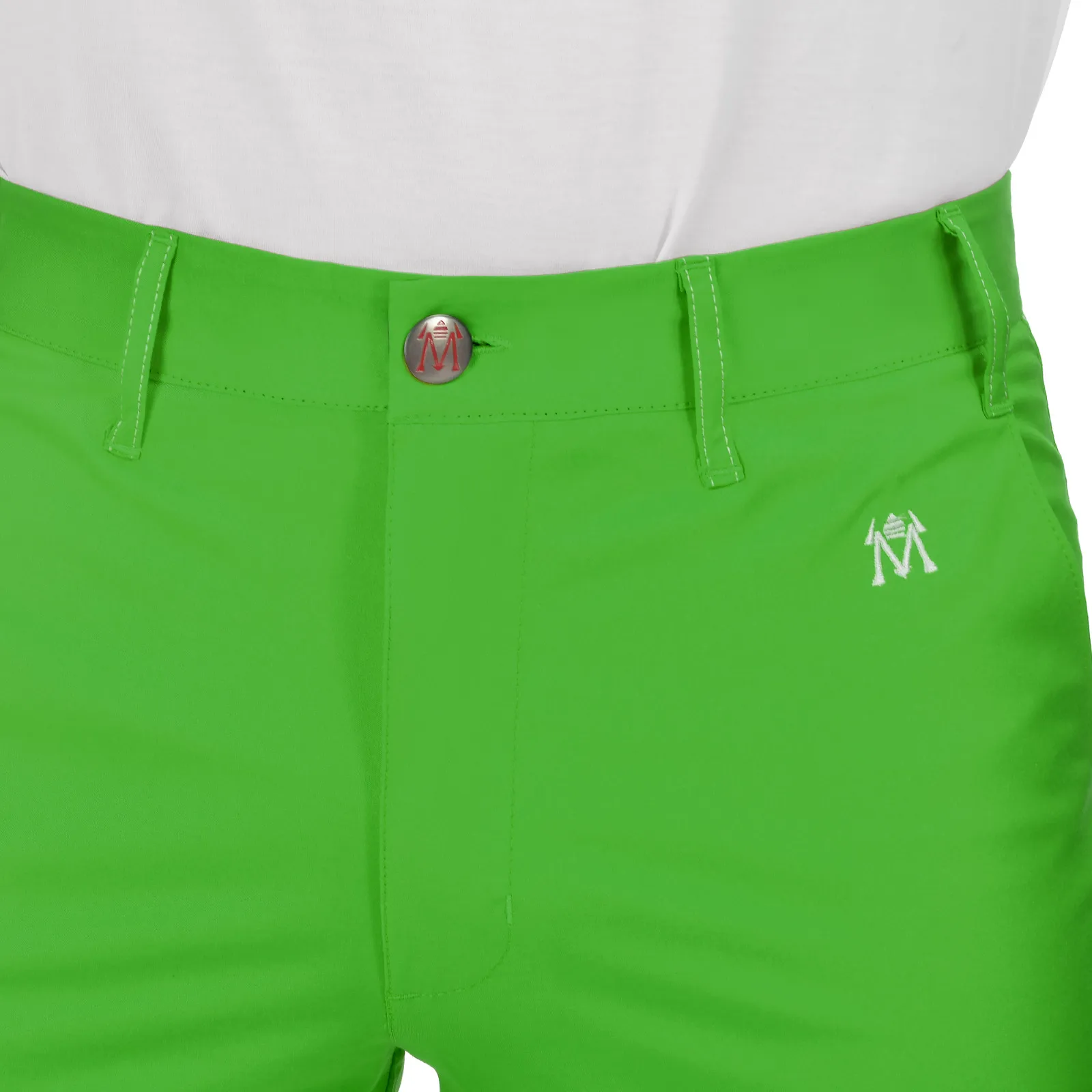 Calça de golfe elástica respirável masculina, calça comprida casual de lazer, ajuste seco rápido, primavera e verão