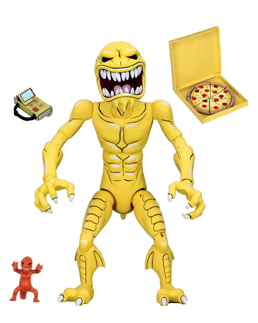 

NECA Ultimate черепахи измельчитель krange Boss пицца Монстры анимационные классические подвижные фигурки игрушки