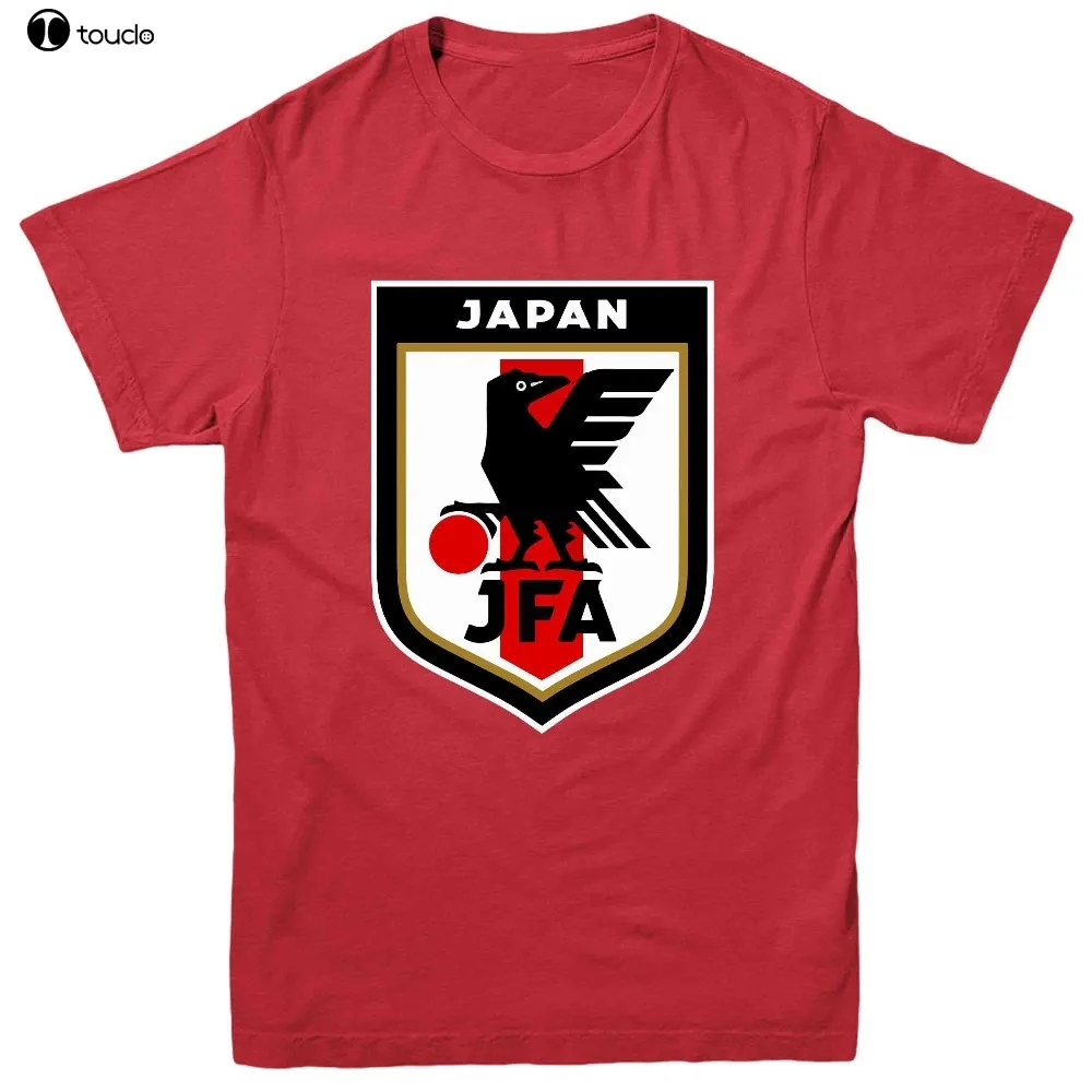 Japan Footballer Team Logo T-Shirt 2019 Tee Top New Fashion Mens Tops Cool O Neck T-Shirt Graphic Tees