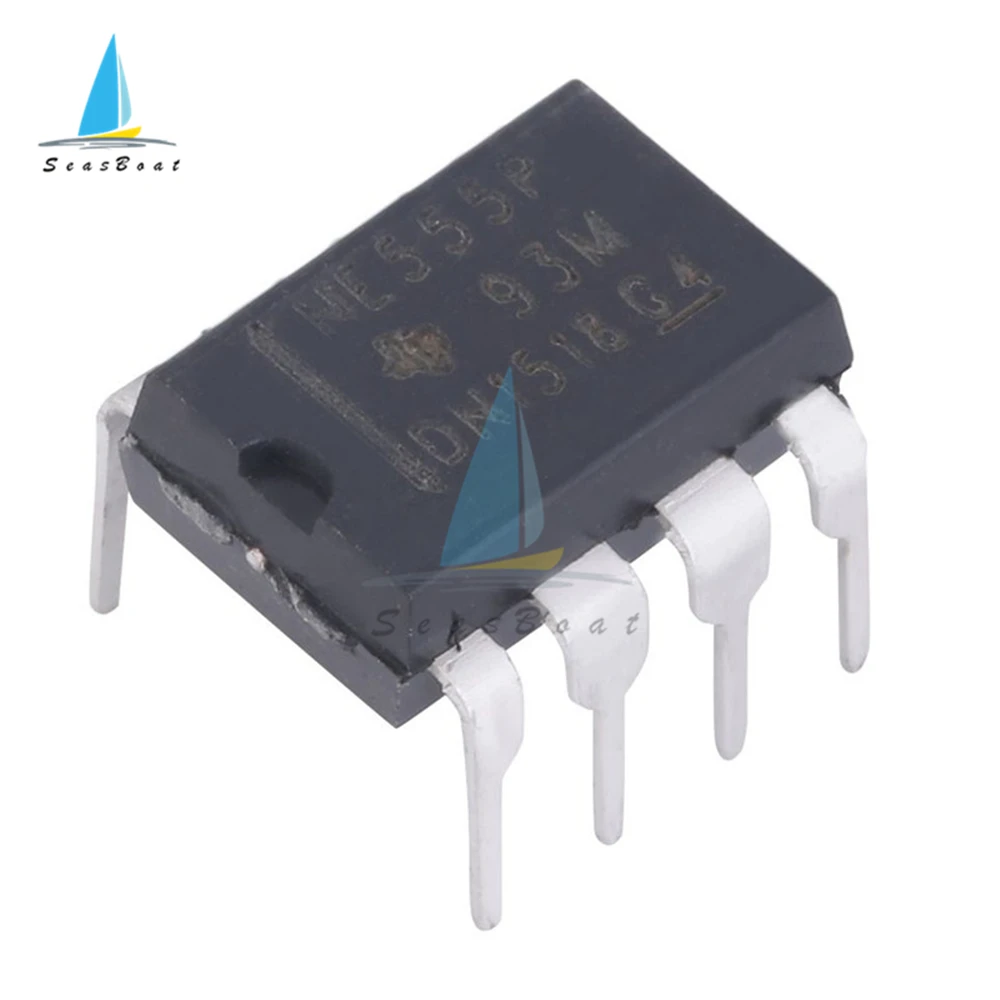 10Pcs/lot NE555 NE555P NE555N 555 Timers DIP-8