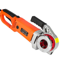 220v/2300w  Portable Hand-Held Electric Pipe Threading Machine Household Hinged Plate Galvanized Pipe Threading Tool