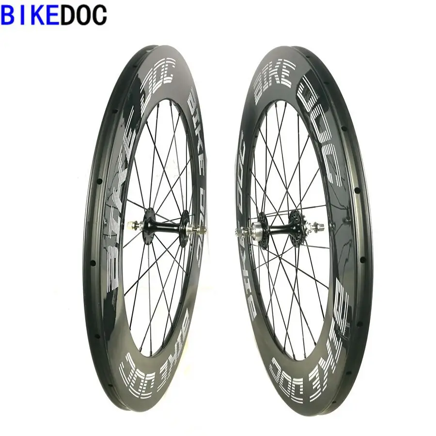 

Bikedoc bicycle single speed wheels carbon fixed gear wheel 700C