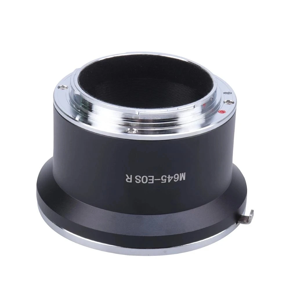 FOTGA Lens Adapter Ring for Canon EOSR RP R5 R6 RF Mount Camera to Mamiya 645 M645 Lens