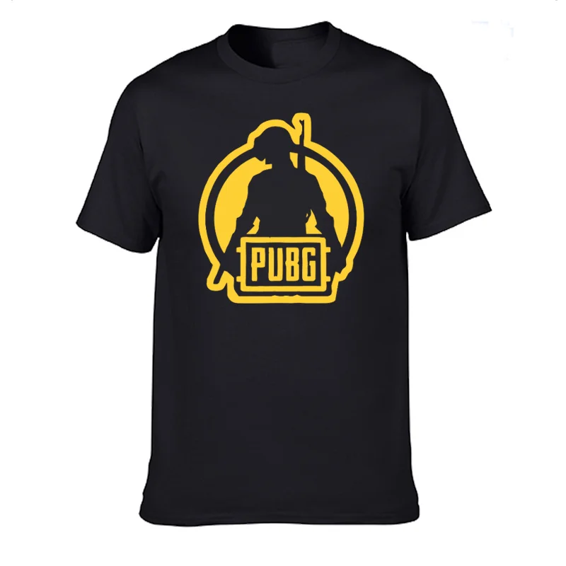 新しい夏 pubg ゲーム tシャツカジュアル tシャツ男性綿 100% 半袖 o ネックプラスサイズ品質の tシャツトップス XS-3XL