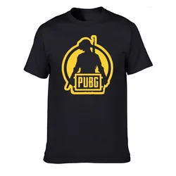 New Summer PUBG Game T Shirt Casual t shirt Men 100% Cotton Short Sleeve O-Neck Plus Size Quality Tops Tees XS-3XL