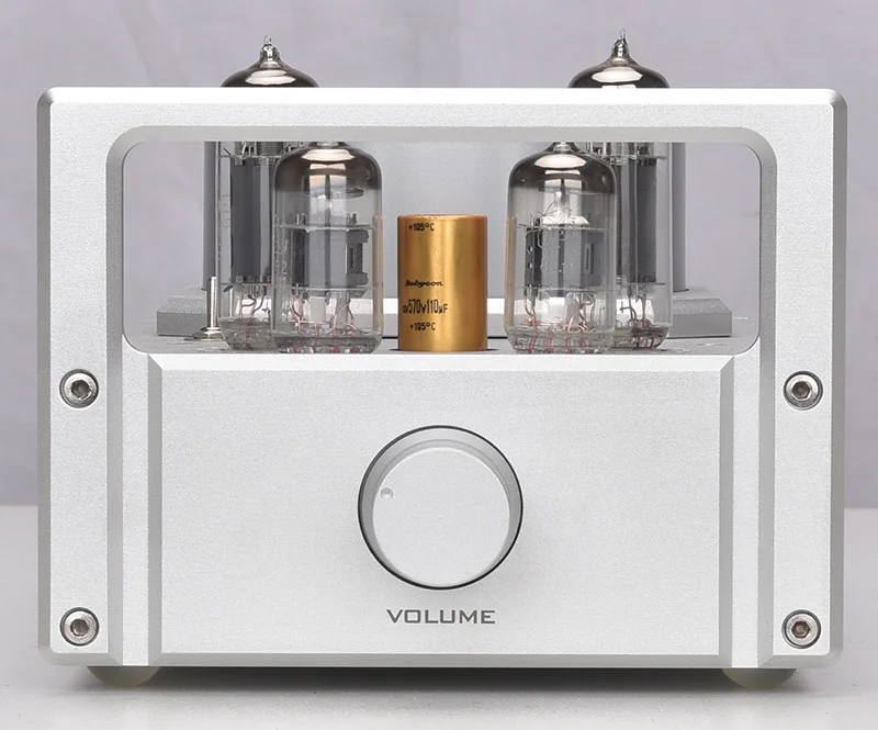 HIFI Fever Bluetooth 5.0 6F2 Push 6P1 Single-Ended Class A 2.0 Channel Tube Audio Amplifier 3.8W*2