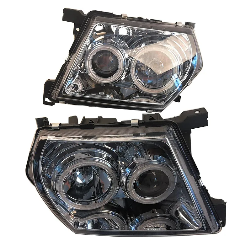 Car Headlights with Led Aperture Lens for PATROL SAFARI Y61 Daytime Running lights 2001 2002