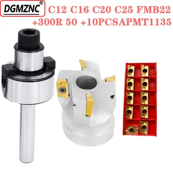 1set C12 C16 C20 FMB22 C3/4 FMB22 페이스 엔드밀 홀더 +bap300R+10pcs CNC 기계 밀링용 APMT1135 카바이드 인서트