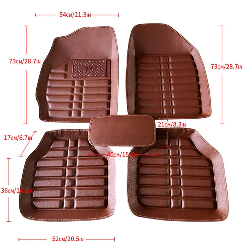 Custom Made Car Floor Mats for Suzuki All Models Jimny Grand Vitara Kizashi Swift SX4 Wagon R Palette Stingray Auto Accessories