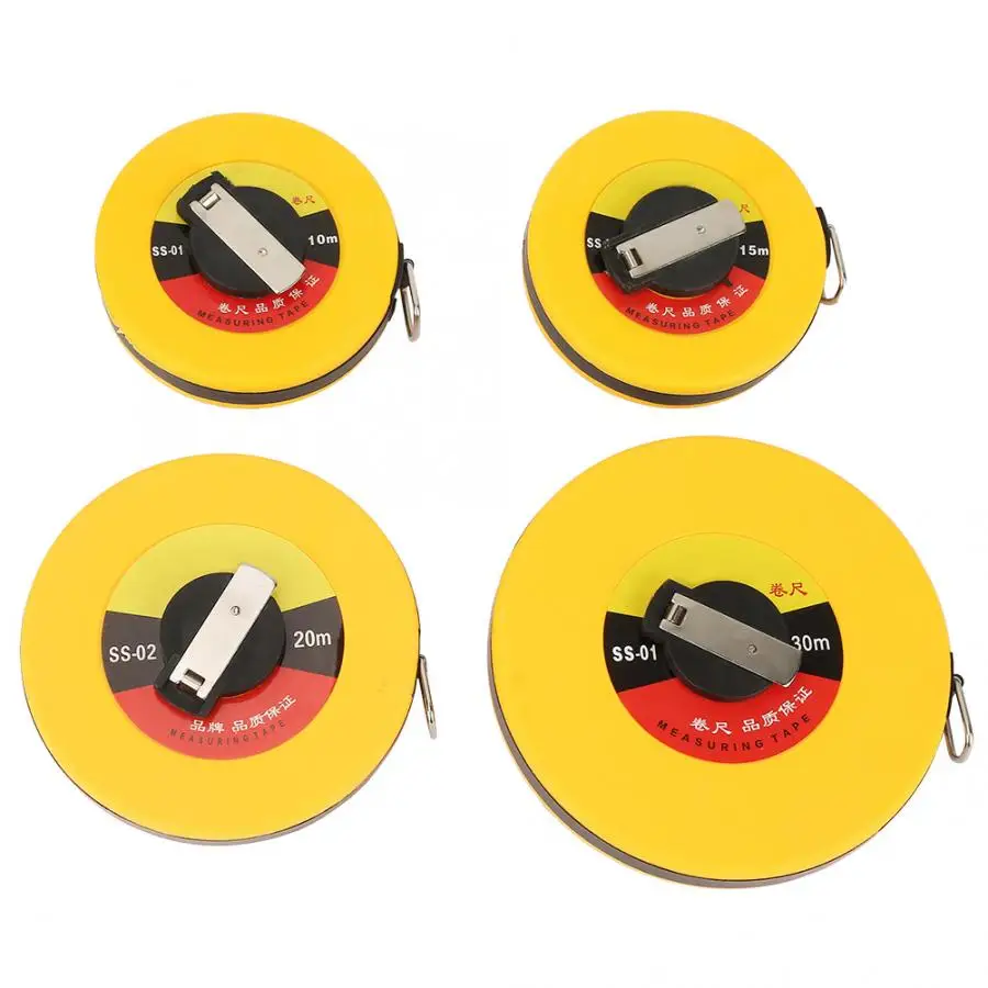 10m15m20m30m Measuring Tape Site Measurement Fiberglass Tape Measure Soft Ruler Building Surveying Measuring Tool Cinta Metrica