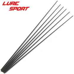 LureSport 6pcs 25cm 26cm 35cm Solid carbon rod Tip blank no paint Rod building components Fishing Pole Repair DIY Accessories