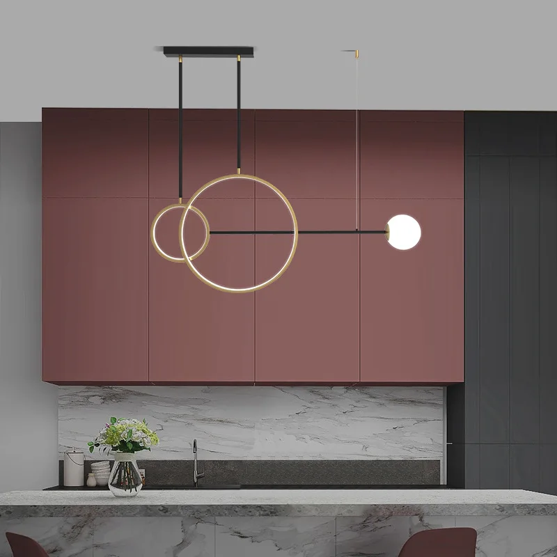 

Dimmable New Modern LED Pendant Lights For Bedroom Living Dining Room Table Hallway Bar Iron Aluminum Lamps Home Indoor Lighting