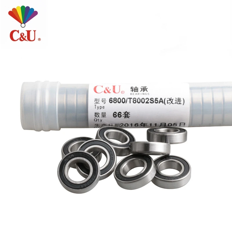20 Stück C&U 6800 6801 6802 6803 6804 6805 6806 6807 6808 Lager 10x19x5 15x24x5 20x32x7 25x37x7 ZZ 2RS Hochgeschwindigkeits-Motorlager – Detail 2