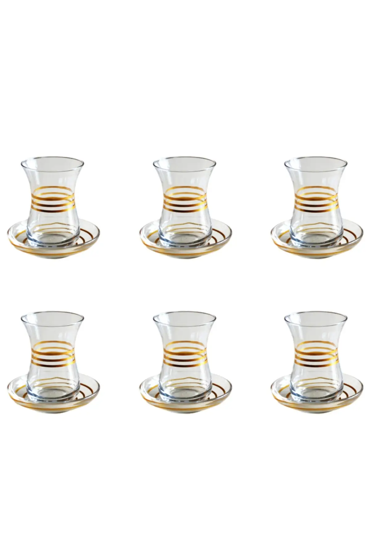 

Large Ajda 8 + 3 Tea set 12 piece Turkish Tea Cup Glass Cup Glass Cup Glass Cup