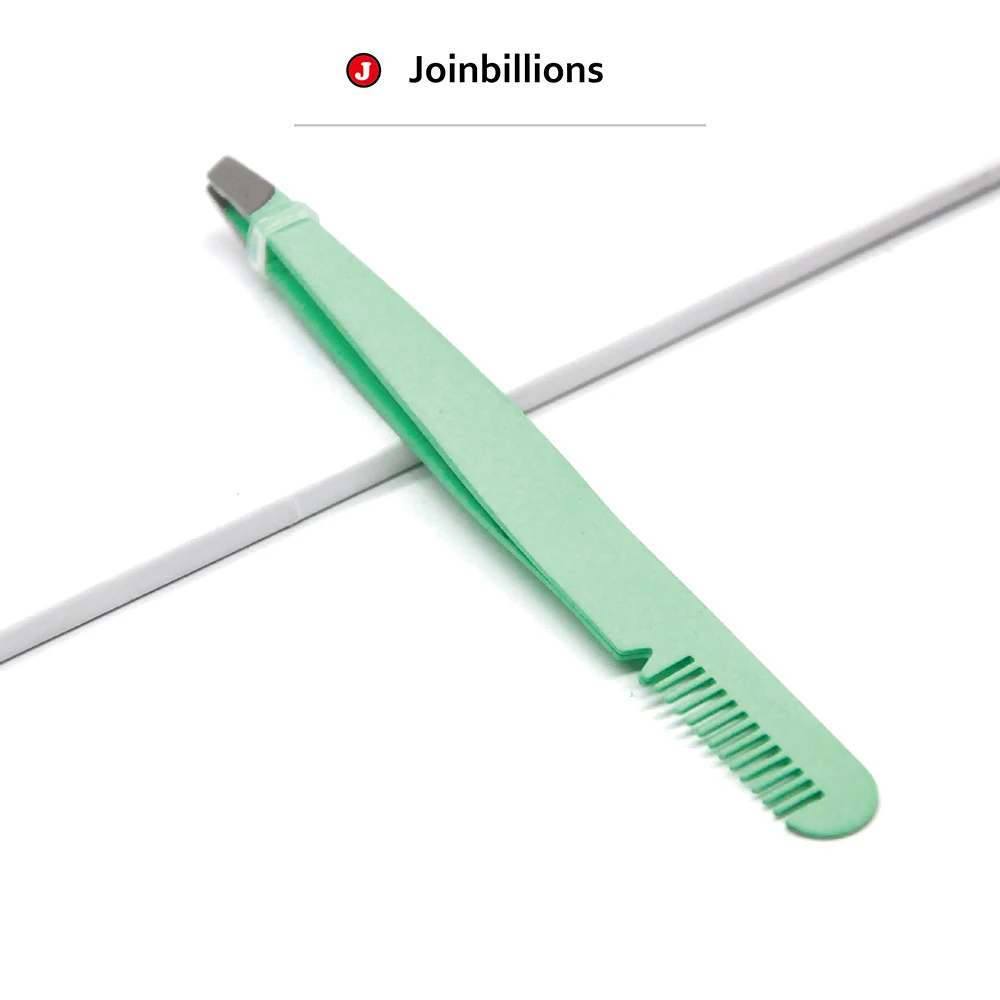 

Stainless Steel Colorful Beauty Hair Eyebrow Removal Tools Makeup Eyelash Tweezers