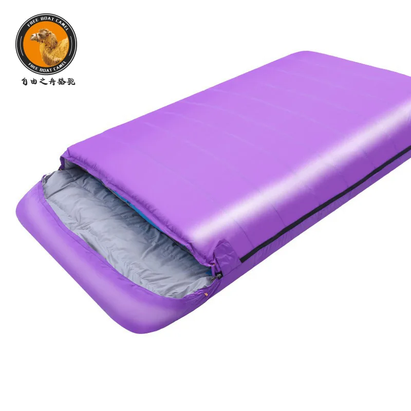 

CM-108 Double Person Use High Quality Camping Bag Outdoor Indoor Lunch Break Adult Portable Winter Double Down Sleeping Bag