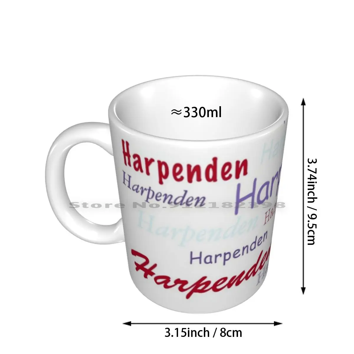 Harpenden Harpenden Harpenden , The Real Deal Ceramic Mugs Coffee Cups Milk Tea Mug Peep Show Harpenden Mark Corrigan Sophie