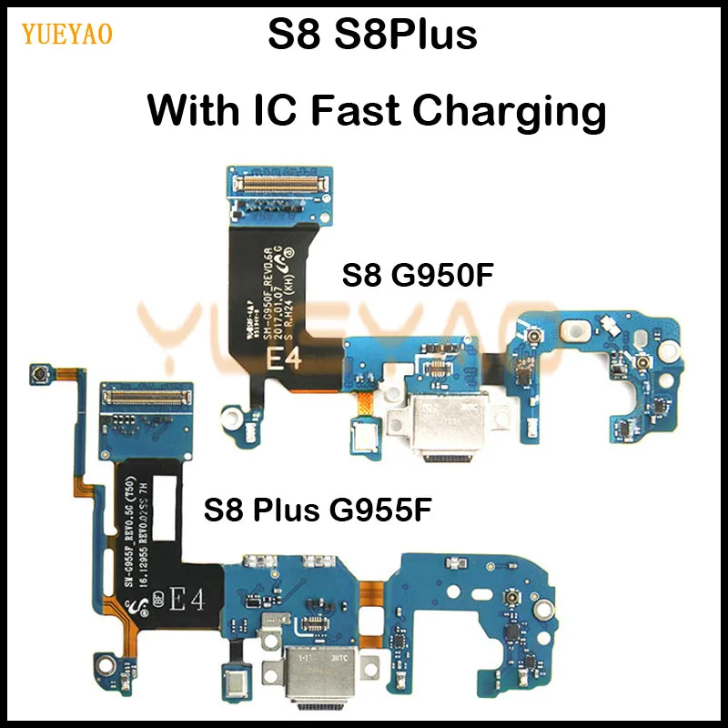 org For Samsung Galaxy S8 plus G950 G950F G955 G955F USB Charging Charger Connector Dock Port Flex Cable