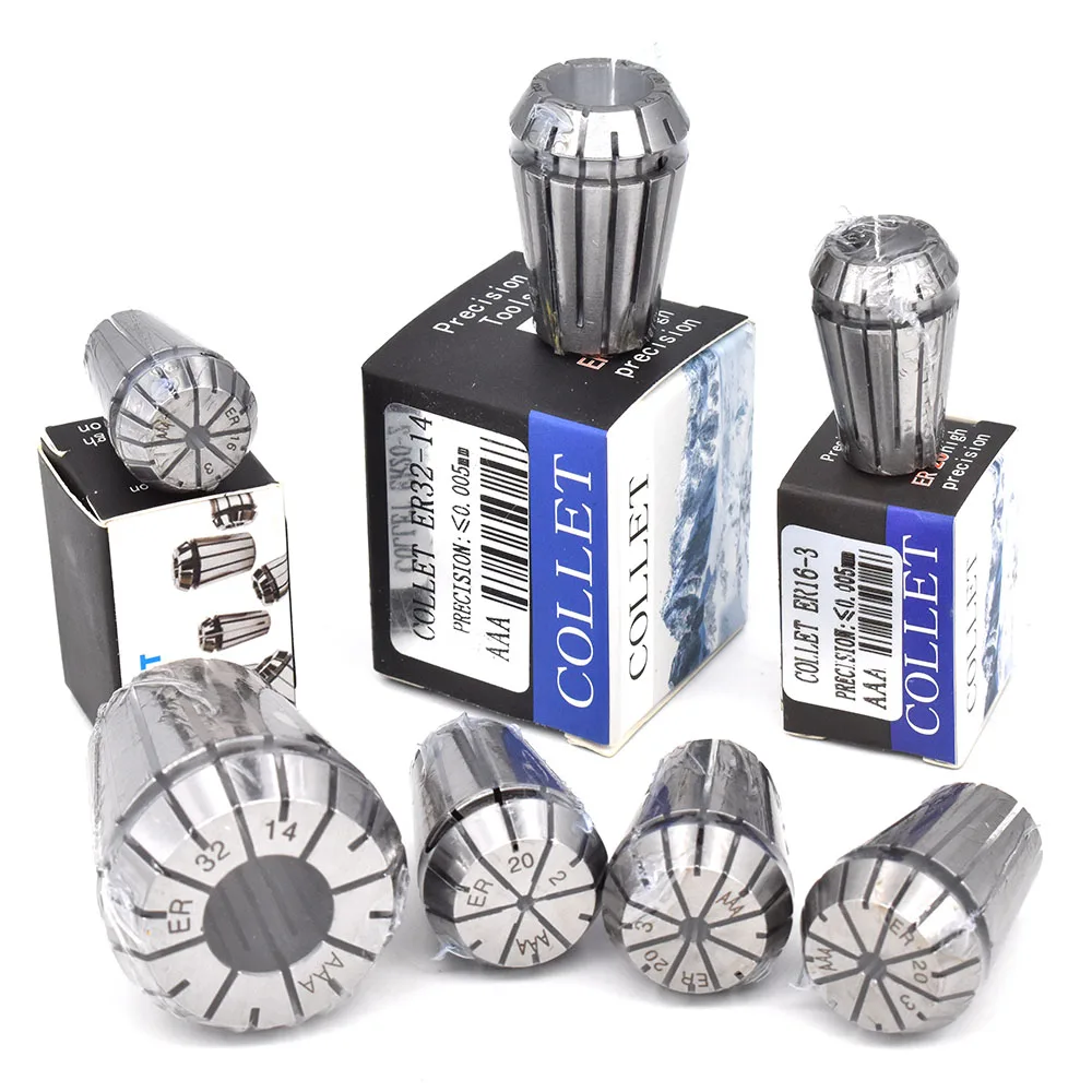 AAA 0.005MM 정확도 1-13mm ER20 er 스프링 콜렛 척 도구, 홀더 클램프 스핀들 클램프 cnc 도구 홀더 클램핑 선반 콜릿