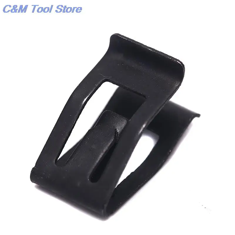 10pcs Dash Trim Retainer Clips – Metal Dashboard Fasteners For Jeep Wrangler – Silver Console Clips