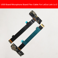 USB Charging Charger Port Connector Flex Cable With Microphone For Letv LeEco Le 2 Pro X620 X621 X625 X626 Repair Parts