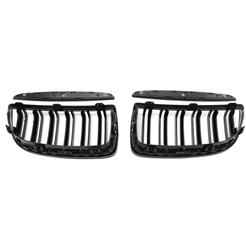 Car Front Kidney Replacement Grilles For BMW 3 Series E90 E91 320i 323i 328i 335i 2005 2006 2007 2008 Racing Grill Hood Eyelids