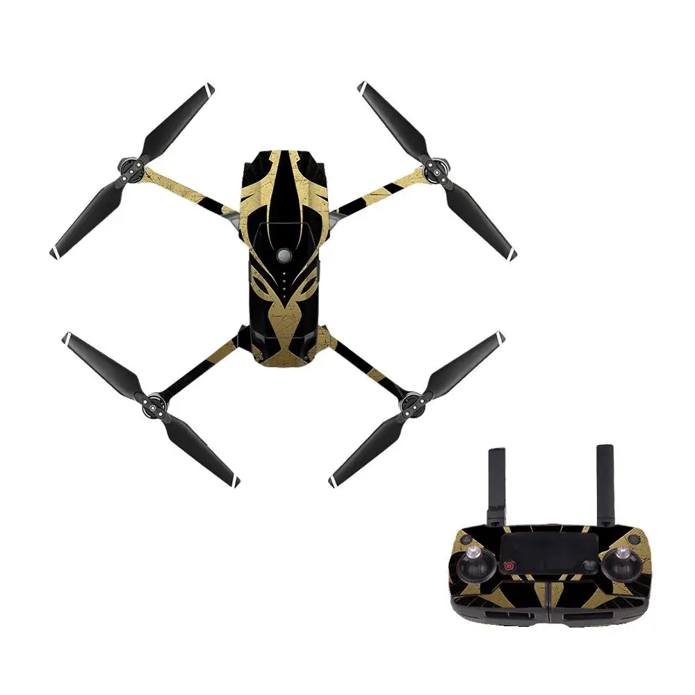 Trend Style 9 Decal Skin Sticker For DJI Mavic Pro Drone + Remote Controller + 3 Batteries Protection Film Cover