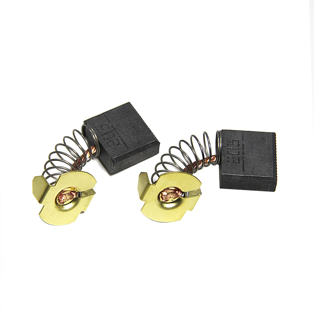 Genuine Makita CB203 CB204 Carbon Brushes 7x18x16mm for Electric Motors 3612 RP1801 RP2301FC Angle Grinder 9069 GA9050