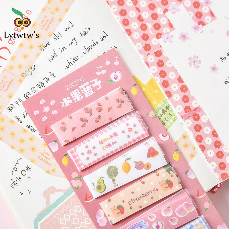 1 Pieces Sticky Notes Creative Notepad Memo Pads Office School Stationery Adhesive Stickers Decoration Kawaii Cute Paper