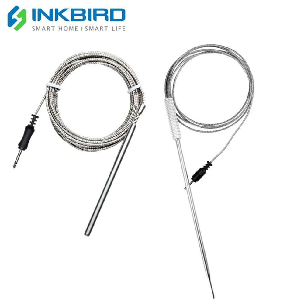 Sonda do mięsa INKBIRD do pieczenia, grillowania, ze stali nierdzewnej, do bezprzewodowego termometru do grilla, tylko sonda do mięsa do IBT-6XS/IBT-4XS