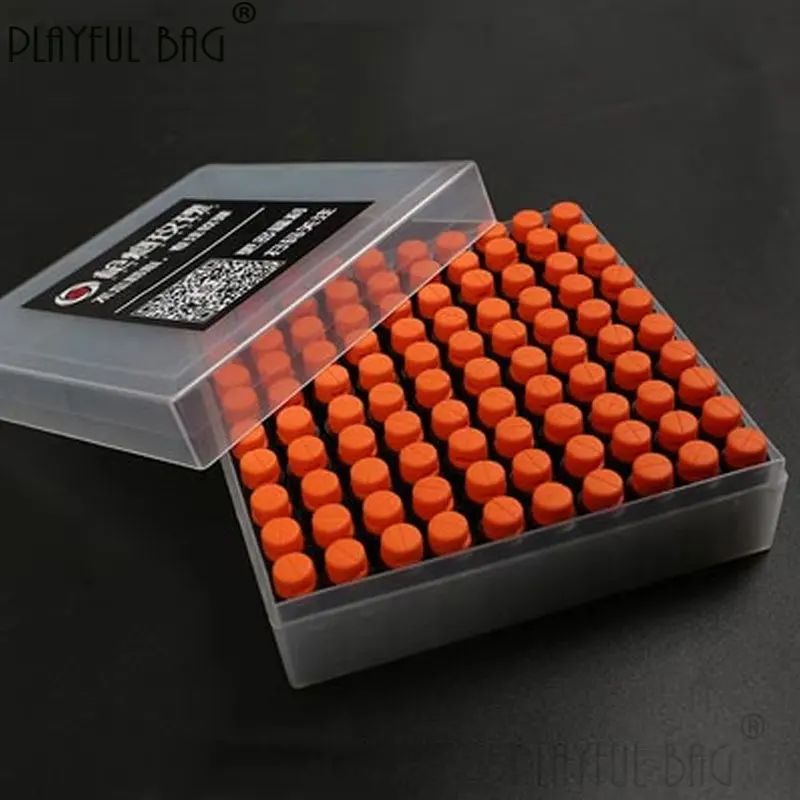 

Playful bag 10x10 Short Soft bullet storage box CS game soft bullet DIY tool Gecko EVA sponge bullets storage box QG50S