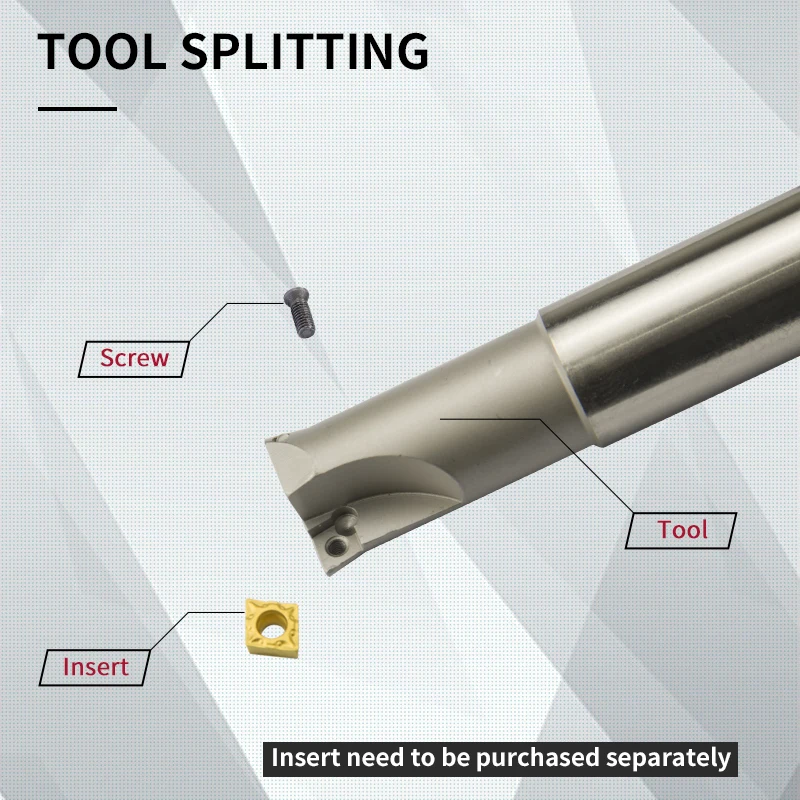 Fixed Rough boring cutter SB TDL 120-280L Single and Double-edged Boring Bar carbide insert CCMT lathe tool milling tool holder