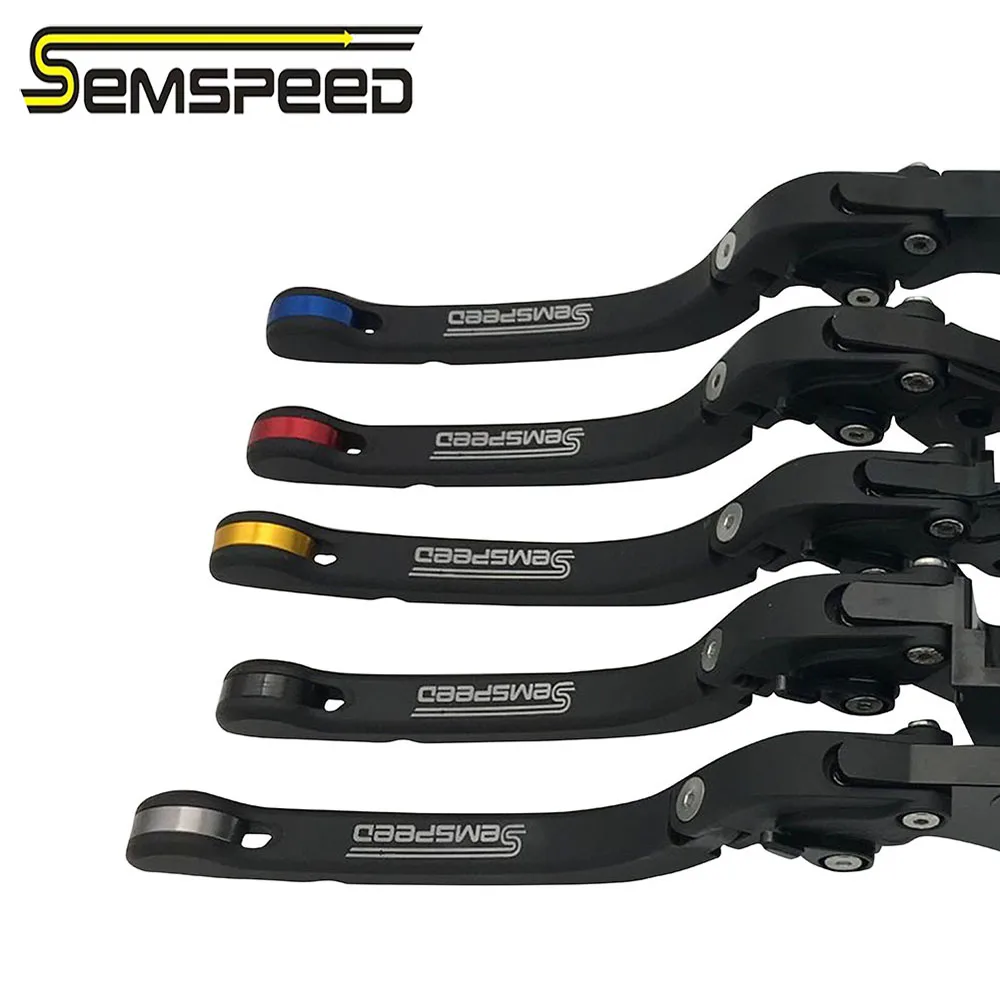 SEMSPEED CNC Motorcycle Foldable Only Brake Clutch Levers For Honda CBR250R CBR300R CBR500R CB500F CB500X CB190R CB190X CBR500R