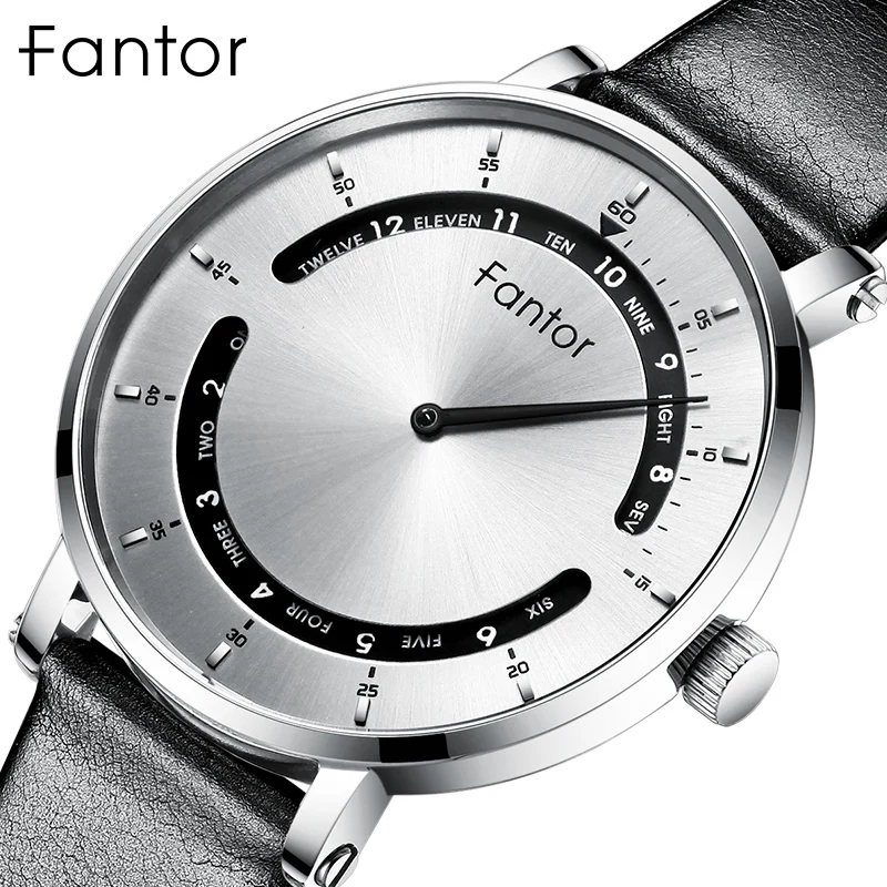 Imagem -04 - Fantor-relógio de Quartzo Impermeável Feminino Marca de Luxo Novo Design Fashion Relógio com Mostrador para Senhoras Elegantes 2023