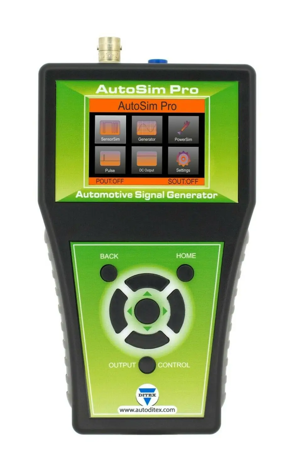 Automotive Sensor Simulator specialized signal generator for testing sensors, including leads and connections when installed