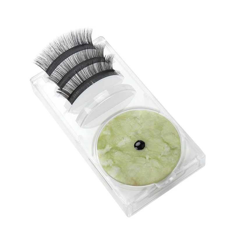 Eyelashes Extension Tools Individual Glue Pallet can put lash and jade pad Eyelash Measure Pads Adhesive glue Stand Holder