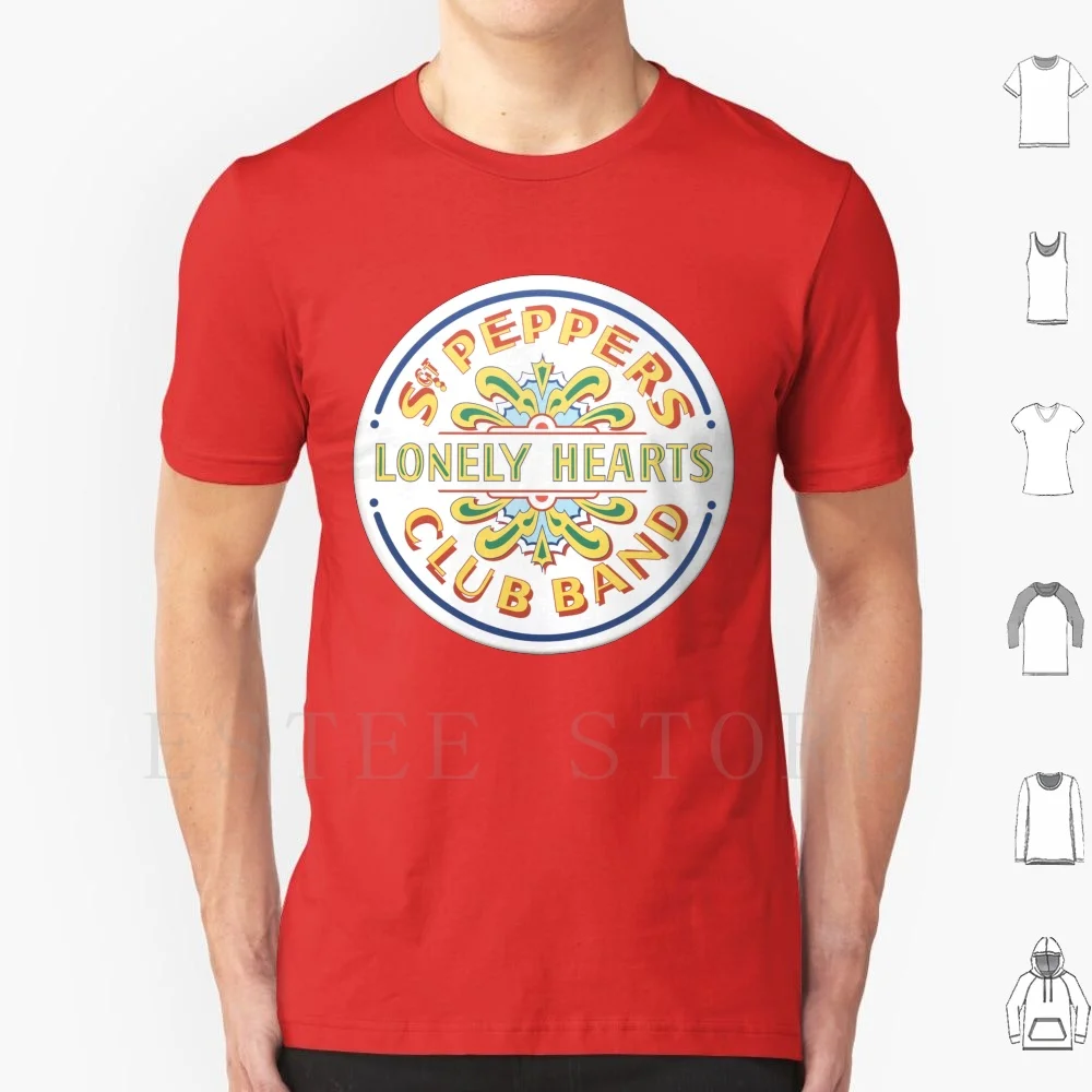 Sgt Pepper Drum Skin T Shirt Cotton Men DIY Print