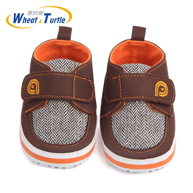 

Canvas Baby Shoes Newborn Boys Girls First Walkers Infant Toddler Soft Bottom Anti-slip Prewalker Sneakers 0-12M Walking