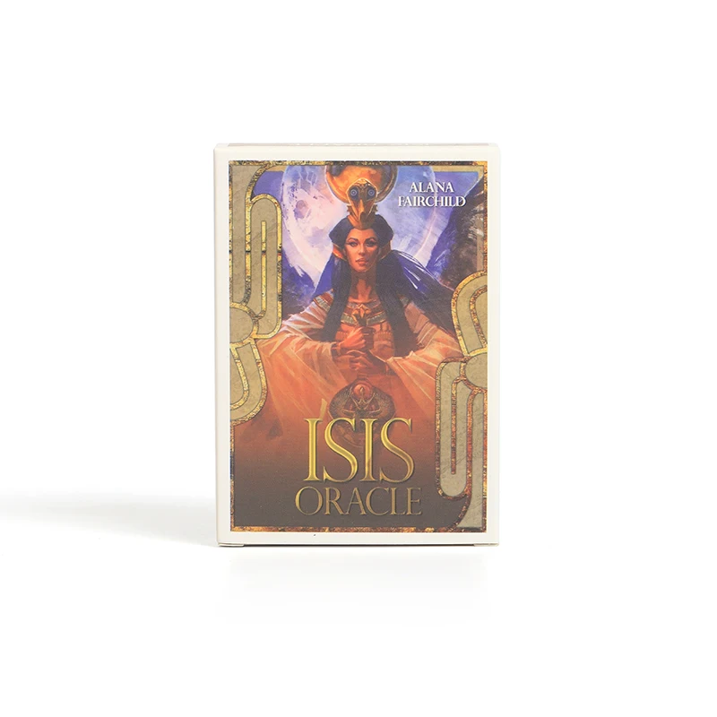 ISIS Oracle Card New Tarot Pkaying Cards Board Card Game Ask and Know the Mythic Fate Divination for Fortune Famliy Tarot Card