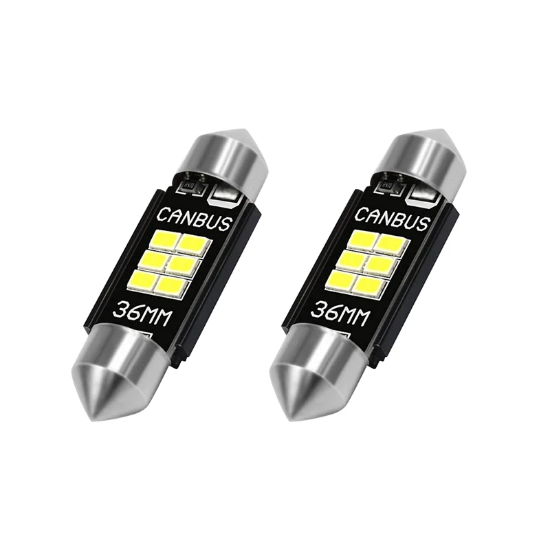 Extremely Bright 400 Lumens 3020 Chipset Canbus Error Free Led Bulbs For Interior Car Lights License Plate Dome Map Door Courtes