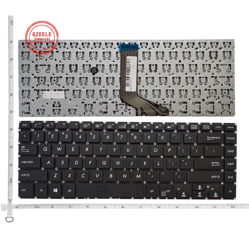 US Laptop replacement keyboard for HP ASUS P1440 English