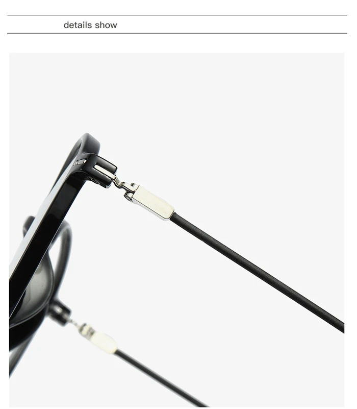 Dünnes Bein klarer Spiegel verschreibung pflicht ige Brille Frauen ultraleichte tr90 Student ovale Myopie Linse optische Brille 0-148-1/8 bis-4 – Detail 12