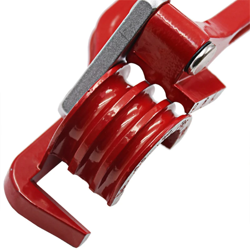 Imagem -05 - Heavy Tube Tubing Pipe Bender Ferramenta Manual de Cotovelo Alumínio Cobre Aço Combustível Brake Lines em 90 ° 180 ° mm mm 10 mm