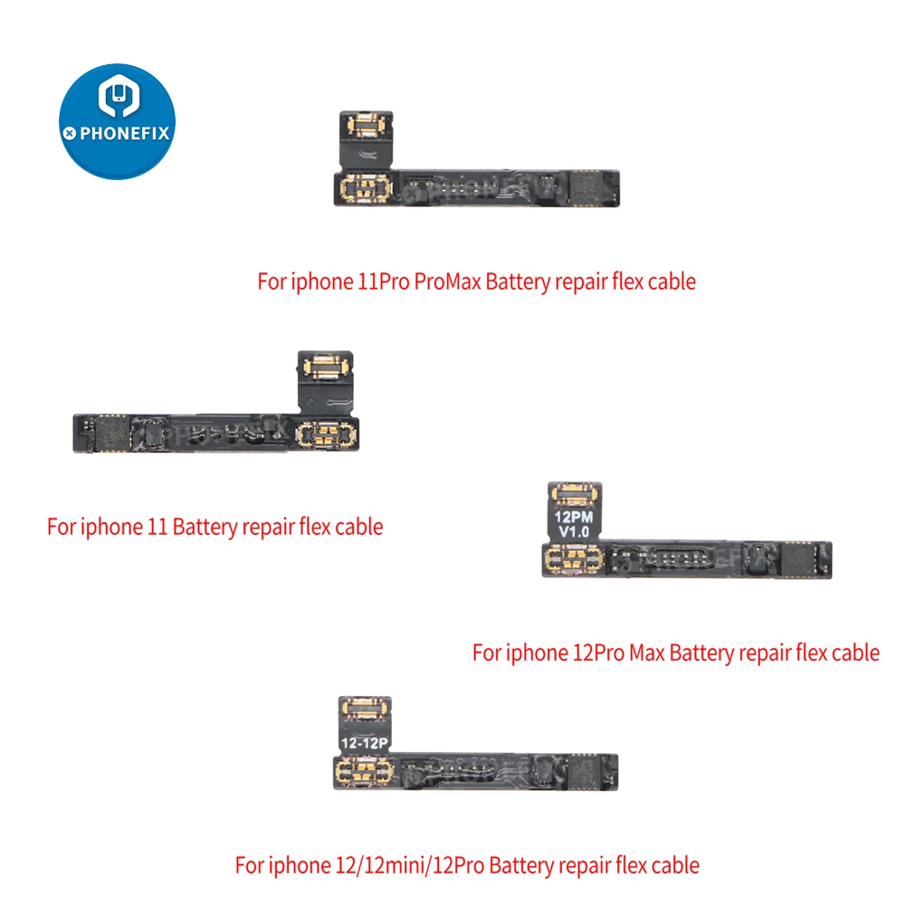 JC V1SE Battery Repair Cable Flex Tag On NO Sodering for iPhone iPhone SE3 11 12 13 14Pro Max Pop-up Repair FPC Remove Warning