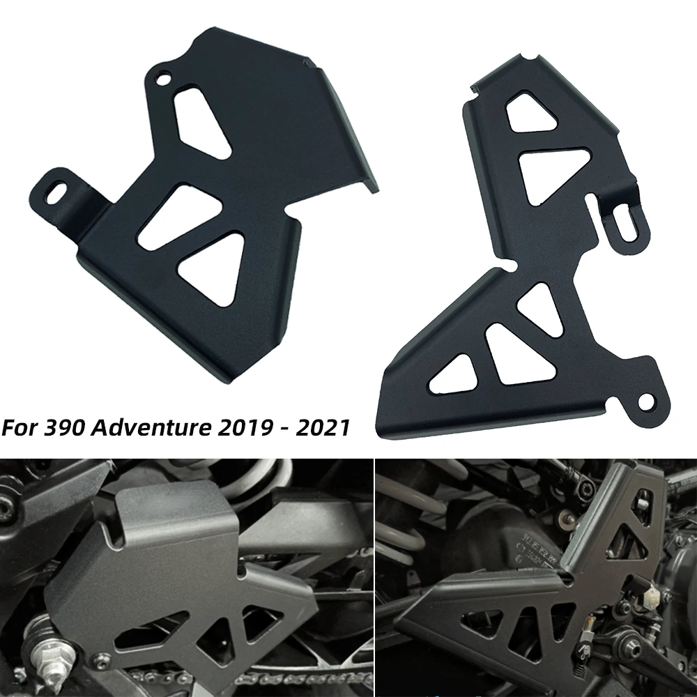 

REALZION 390 ADV Motorcycle Accessories Rear Heel Brake Cylinder Protective Guard Cover For 390ADV ADVENTURE 2019 2020 2021