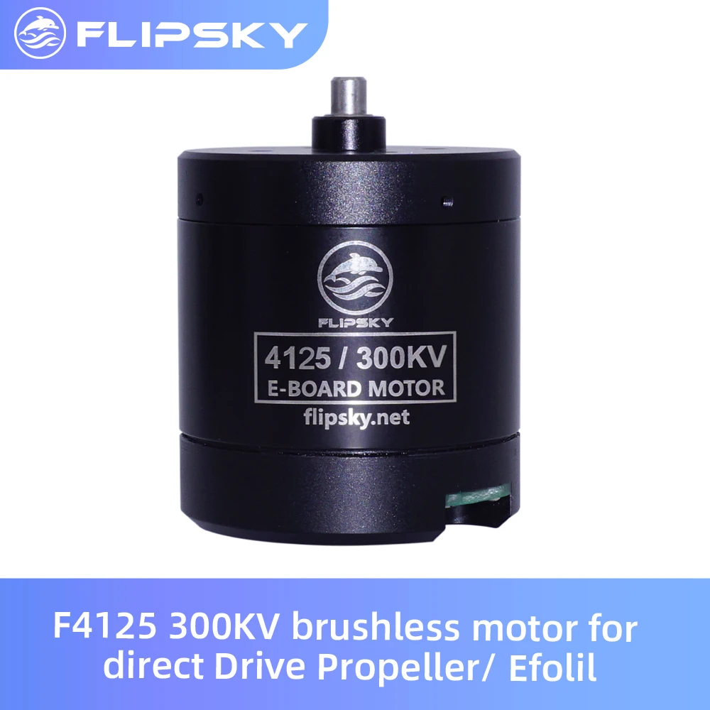 Flipsky F4125 300KV brushless motor for Direct Drive Propeller/Efoil E-bike Reform Accessories