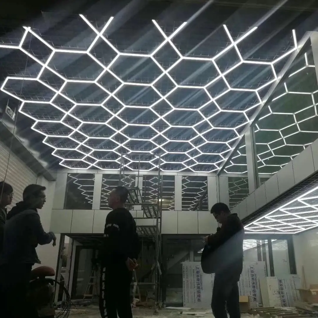 

4.5*8M Fashionable Hexagon Led Panel Light for Home Garage and Commercial Systems